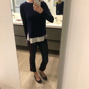 Designer cashmere sweater